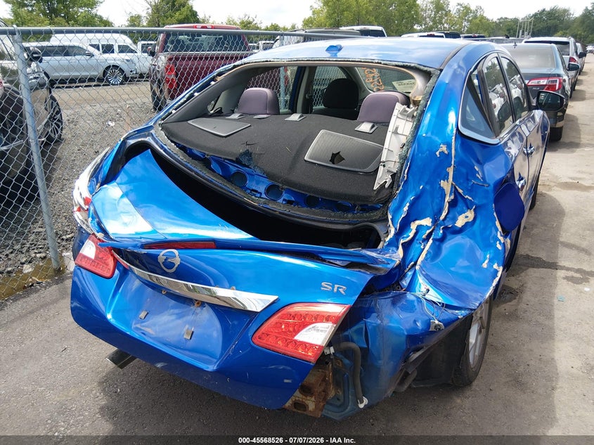 2015 Nissan Sentra Sr VIN: 3N1AB7AP2FY257021 Lot: 45568526