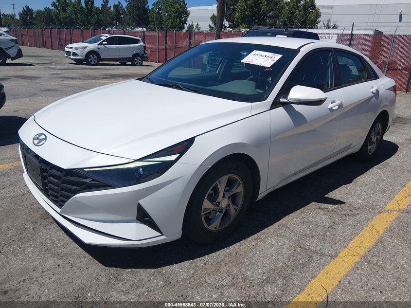 2021 HYUNDAI ELANTRA auction photo 2