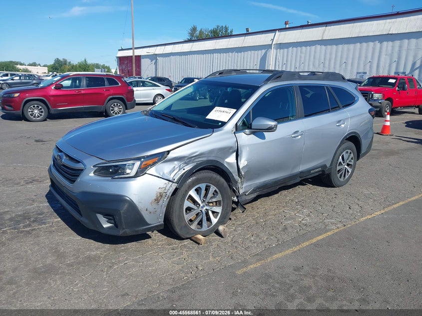 Vin: 4s4btacc1l3167381, lot: 46066890, subaru outback premium 20202