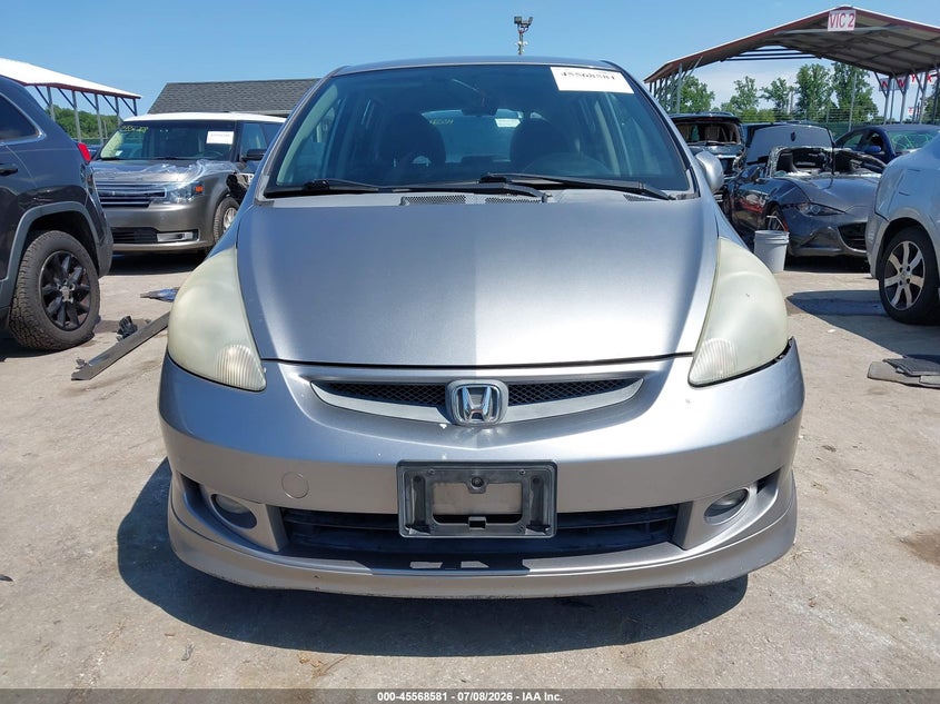 2007 Honda Fit Sport VIN: JHMGD38647S042794 Lot: 45568581