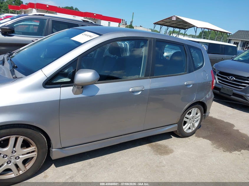 2007 Honda Fit Sport VIN: JHMGD38647S042794 Lot: 45568581