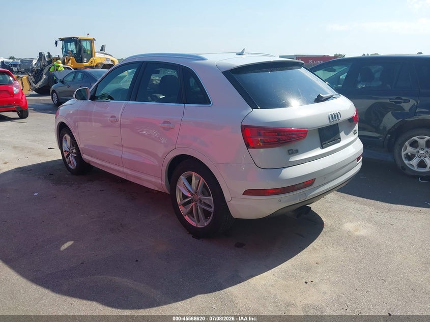 Vin: wa1jccfs0hr001320, lot: 46066949, audi q3 2.0t premium 20173