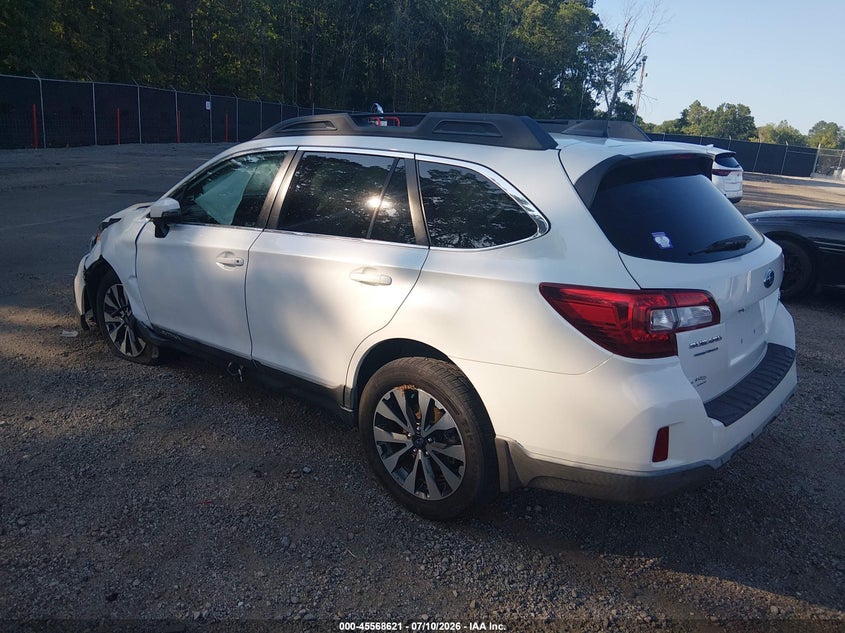 Vin: 4s4bsanc5h3275087, lot: 46066950, subaru outback 2.5i limited 20173