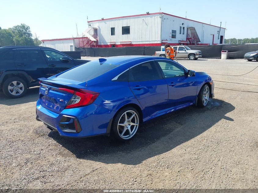 2020 HONDA CIVIC SI auction photo 4