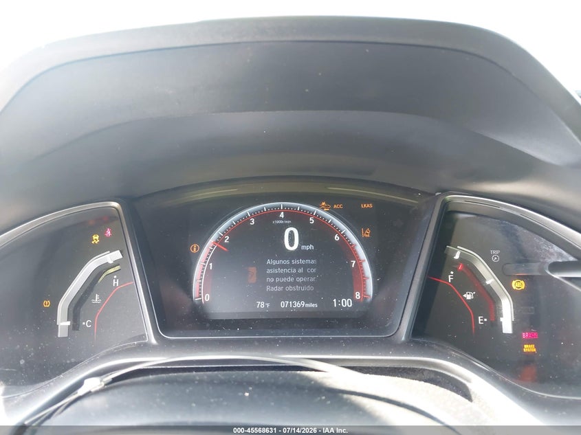 2020 HONDA CIVIC SI auction photo 7