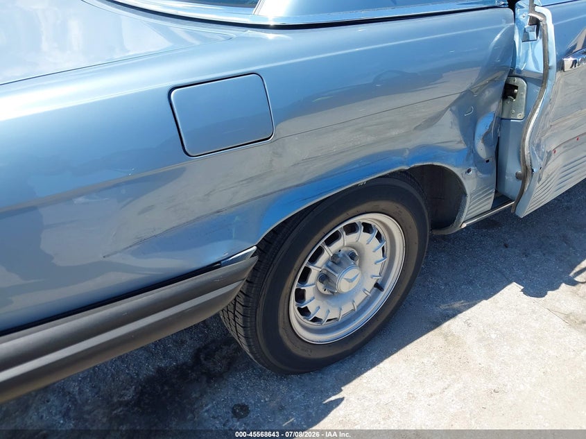 1985 Mercedes-Benz 380 Sl VIN: WDBBA45C1FA028035 Lot: 45568643