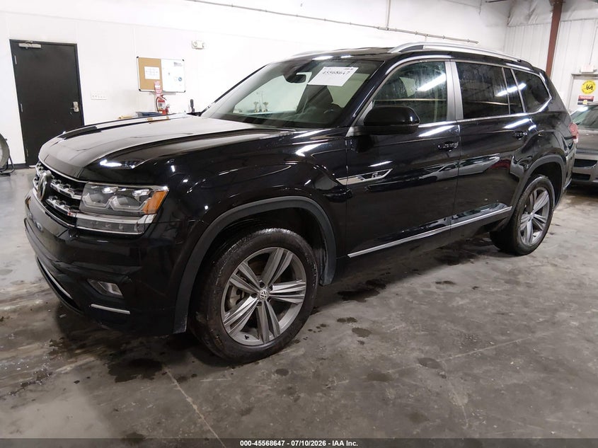 2019 Volkswagen Atlas 3.6L V6 Se W/Technology R-Line, Fresh Water, IAAI, VIN 1V2XR2CA6KC534253 — photo 2