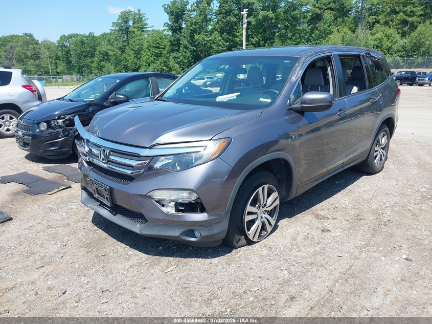 Vin: 5fnyf6h76gb102761, lot: 46066991, honda pilot ex-l 20162