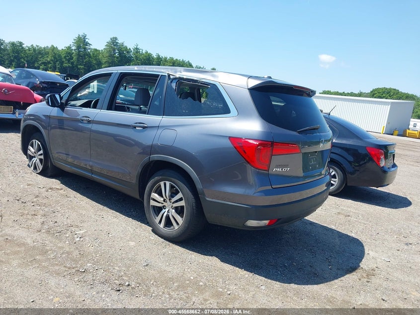 Vin: 5fnyf6h76gb102761, lot: 46066991, honda pilot ex-l 20163