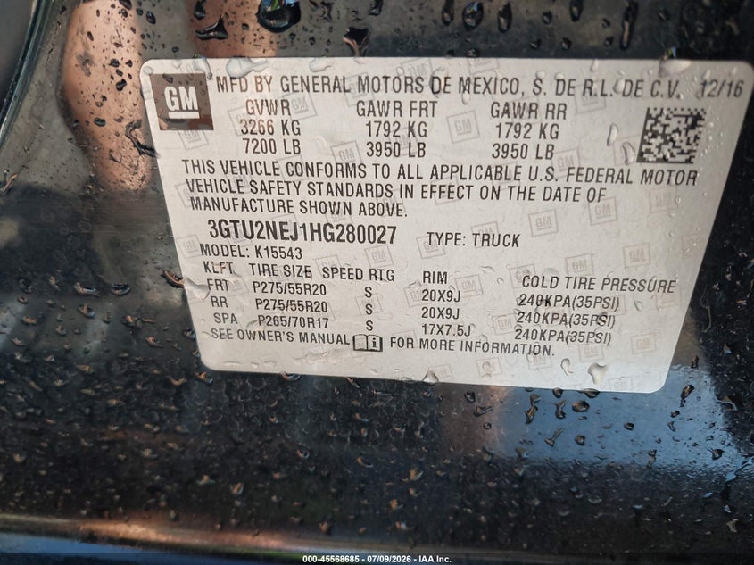 GMC SIERRA 1500 - zdjęcie 9