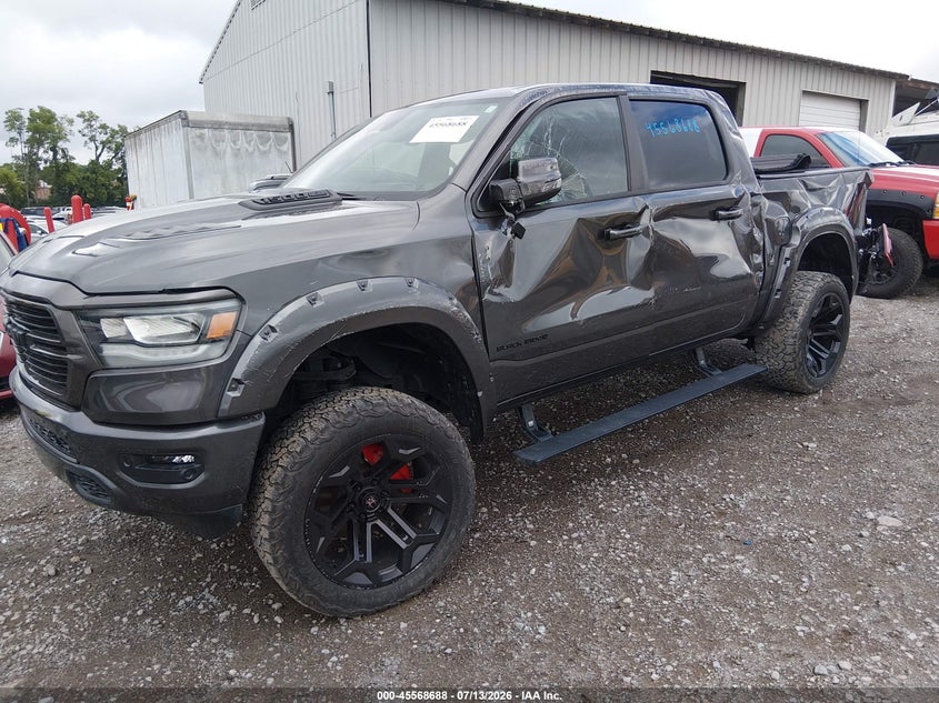 Vin: 1c6srfjt2rn227224, lot: 46067017, ram 1500 laramie  4x4 5'7 box 20242