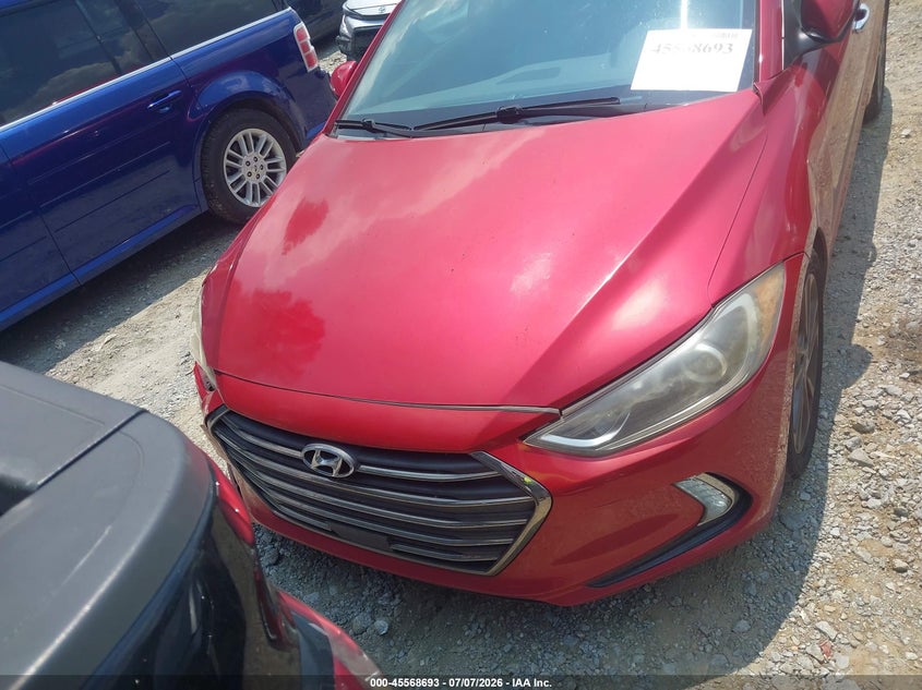 2017 Hyundai Elantra Limited VIN: 5NPD84LF2HH052438 Lot: 45568693