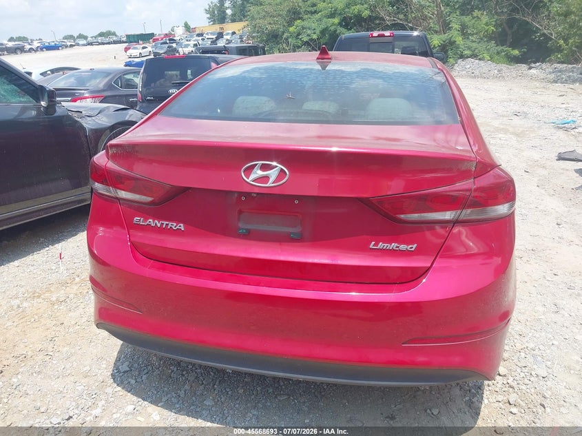 2017 Hyundai Elantra Limited VIN: 5NPD84LF2HH052438 Lot: 45568693