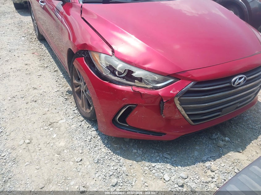 2017 Hyundai Elantra Limited VIN: 5NPD84LF2HH052438 Lot: 45568693