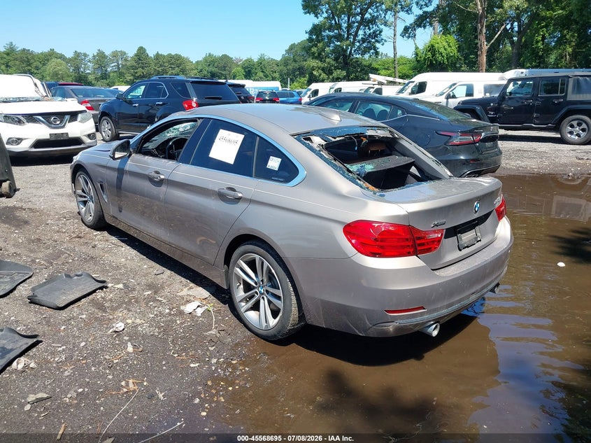 Vin: wba4b3c57gg344377, lot: 46067024, bmw 435i gran coupe xdrive 20163