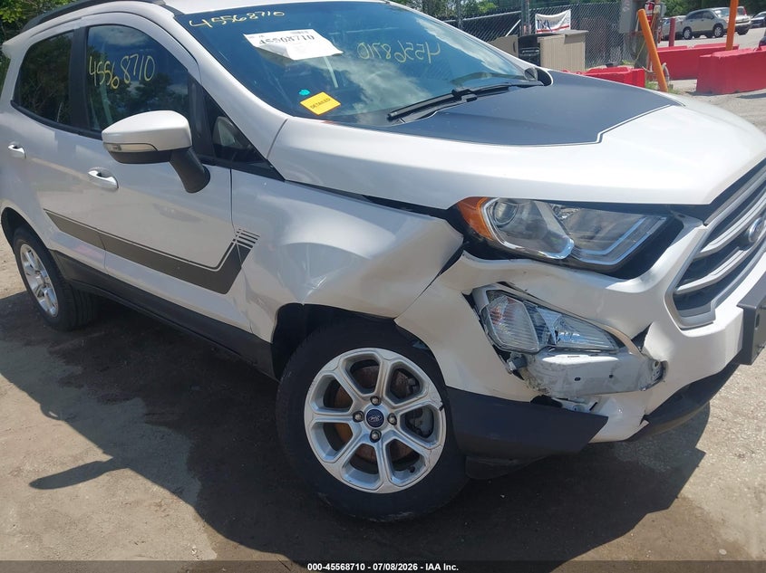 2021 Ford Ecosport Se VIN: MAJ6S3GLXMC396258 Lot: 45568710
