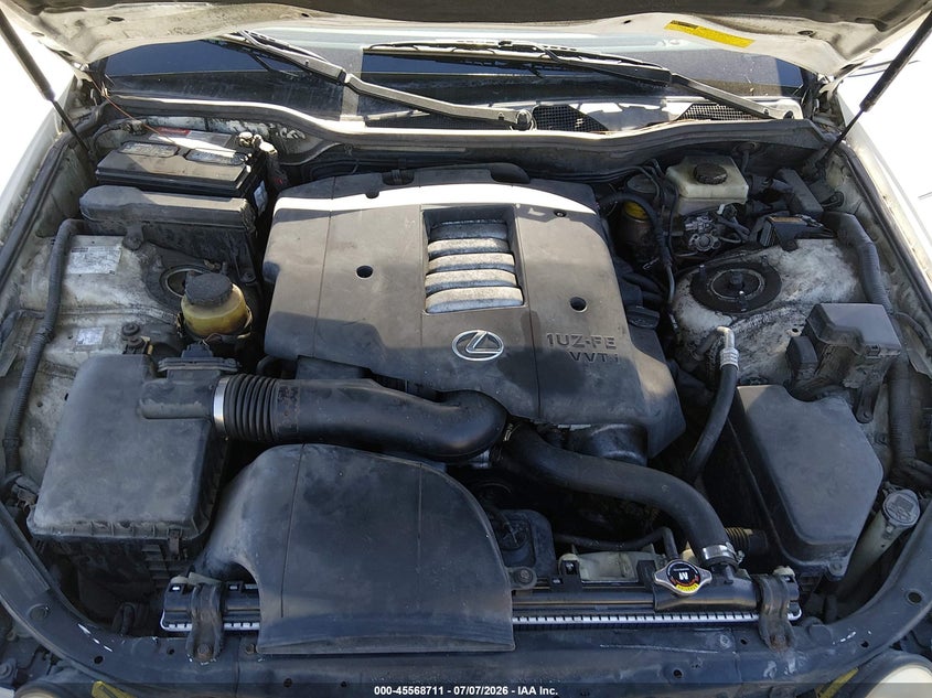 2000 Lexus Gs 400 VIN: JT8BH68X1Y0024212 Lot: 45568711