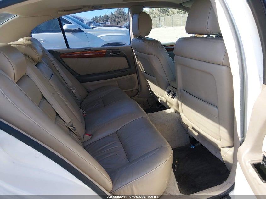 2000 Lexus Gs 400 VIN: JT8BH68X1Y0024212 Lot: 45568711