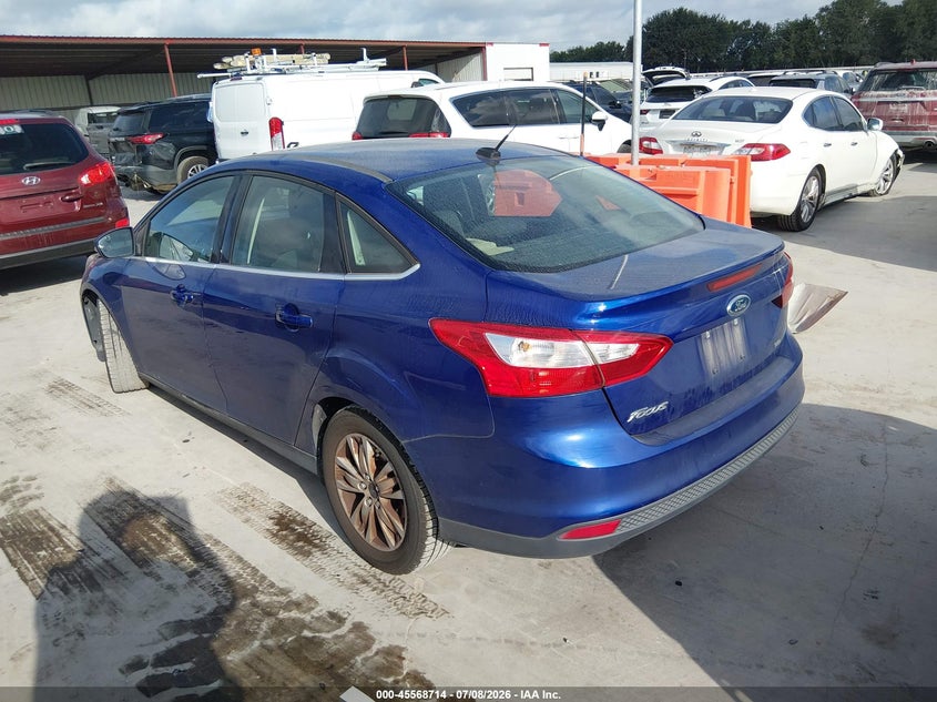 Vin: 1fahp3h29cl300182, lot: 46067043, ford focus sel 20123
