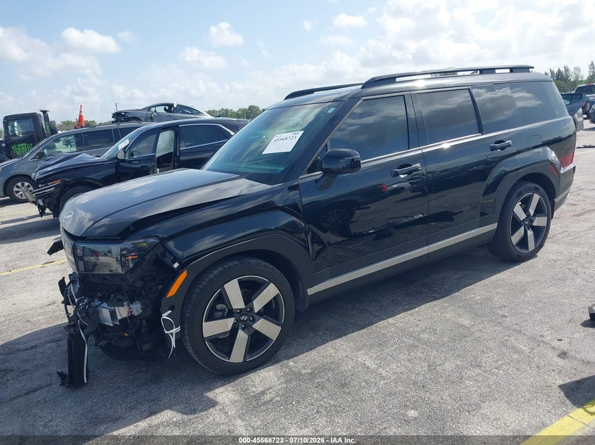 2024 Hyundai Santa Fe Limited, Front End, IAAI, VIN 5NMP44GL1RH014223 — photo 2