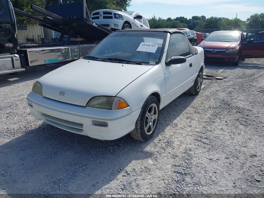 1993 Geo Metro, Звичайний знос, IAAI, VIN JG1MR3367PK204133 — фото 2