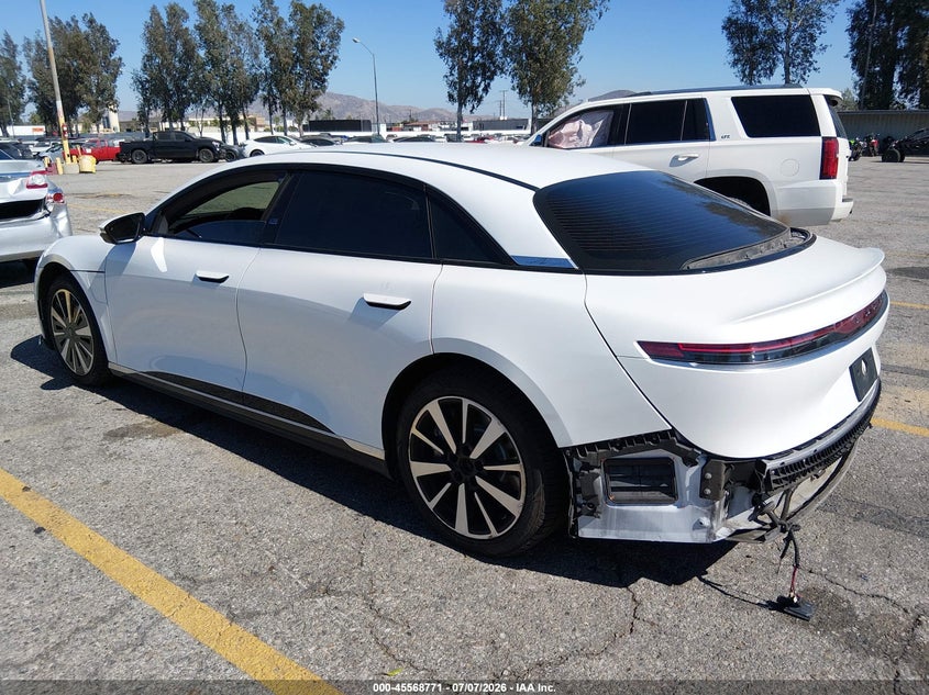 Vin: 50ea1tea4pa005500, lot: 46067100, lucid air touring 20233
