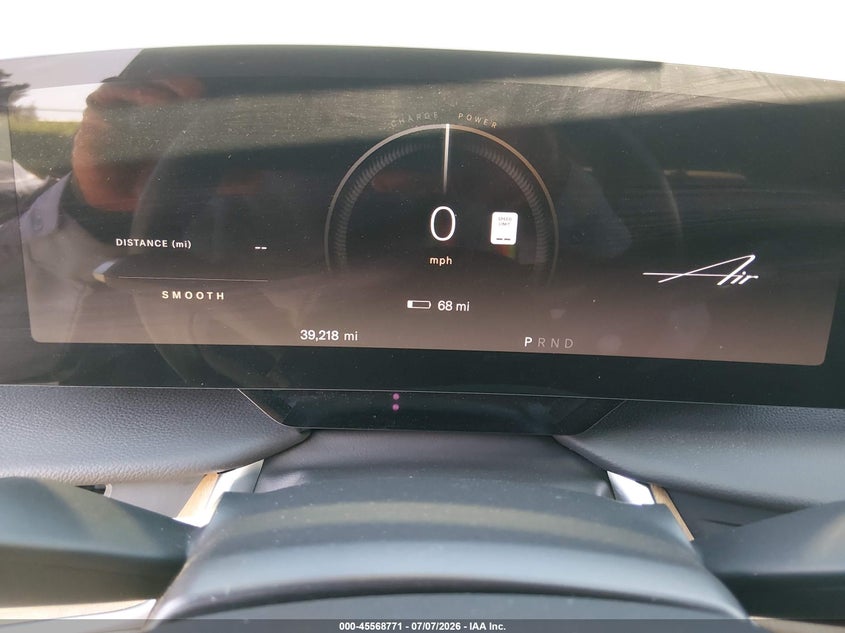 2023 Lucid Air Touring VIN: 50EA1TEA4PA005500 Lot: 45568771