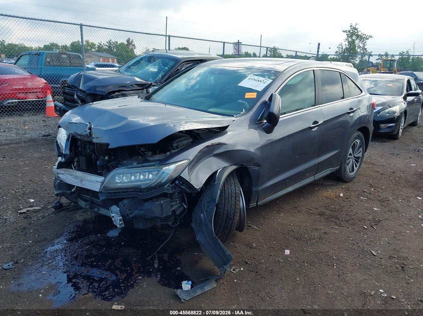 2017 Acura RDX, Удар спереду, IAAI, VIN 5J8TB4H75HL022958 — фото 2