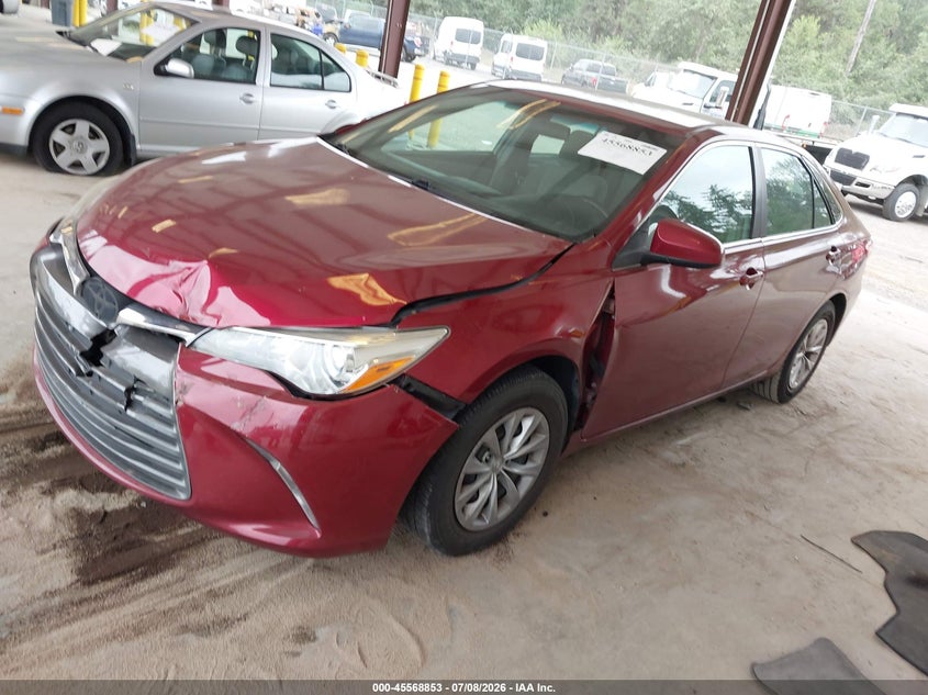 2016 TOYOTA CAMRY auction photo 2