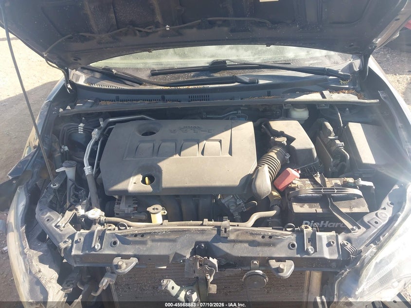 VIN 2T1BURHE5KC165410 2019 TOYOTA COROLLA LE