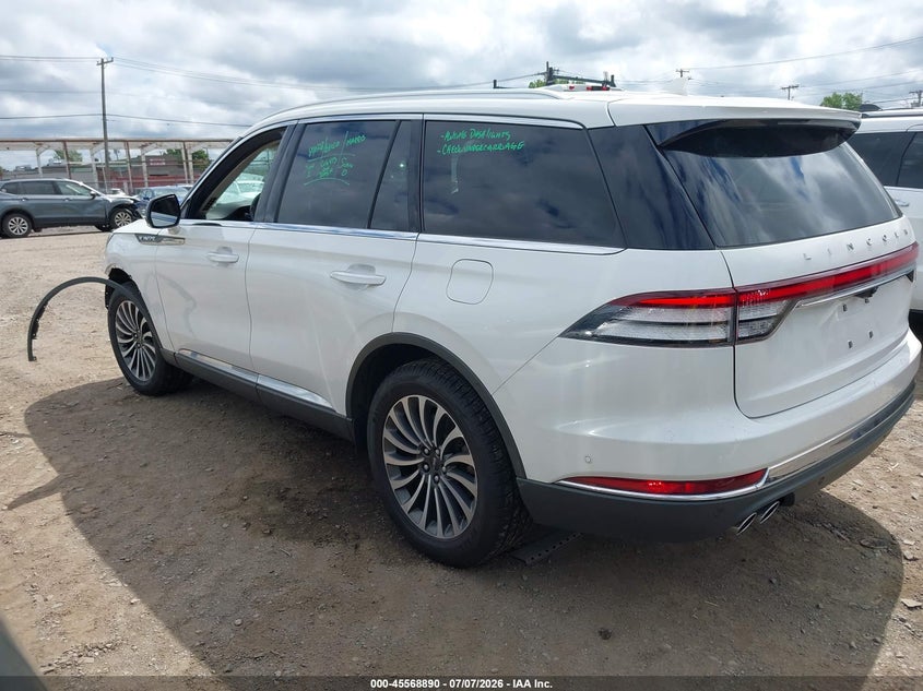 Vin: 5lm5j7xcxlgl21530, lot: 46067219, lincoln aviator reserve 20203