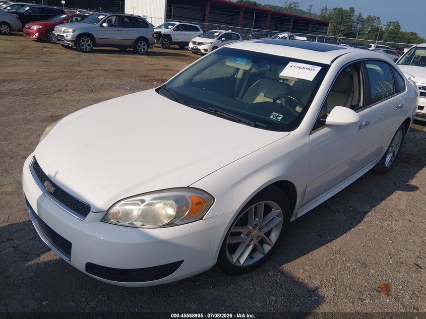 2013 Chevrolet Impala, Right Front, IAAI, VIN 2G1WC5E39D1258957 — photo 2