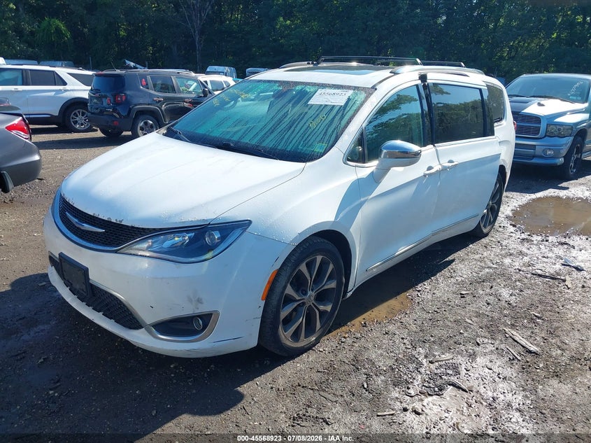 Vin: 2c4rc1gg2hr504266, lot: 46067252, chrysler pacifica limited 20172