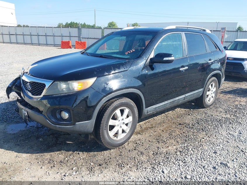 2011 Kia Sorento, Front End, IAAI, VIN 5XYKT4A18BG005149 — photo 2