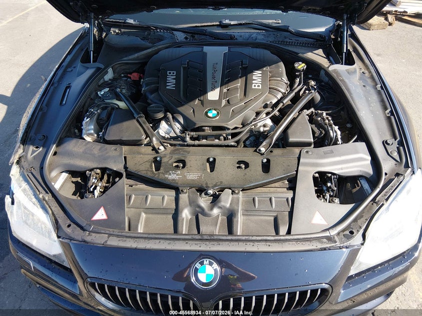 2015 BMW 650I Gran Coupe VIN: WBA6B2C59FGB99122 Lot: 45568934