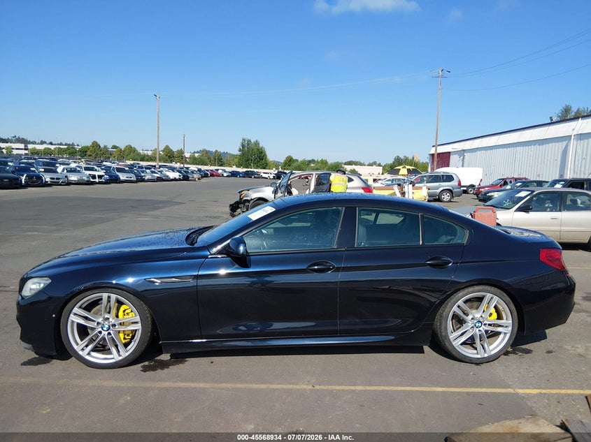 2015 BMW 650I Gran Coupe VIN: WBA6B2C59FGB99122 Lot: 45568934