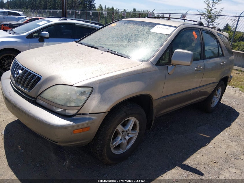 2001 LEXUS RX SPORT UTILITY VEHICLE 3.0L V-6 DOHC, VVT, 220HP