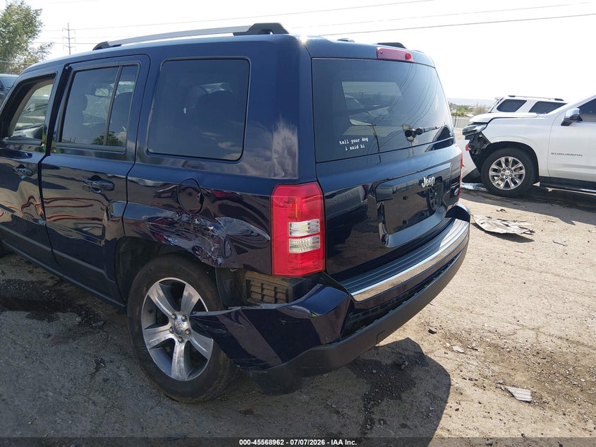 2017 Jeep Patriot High Altitude VIN: 1C4NJPFAXHD118007 Lot: 45568962