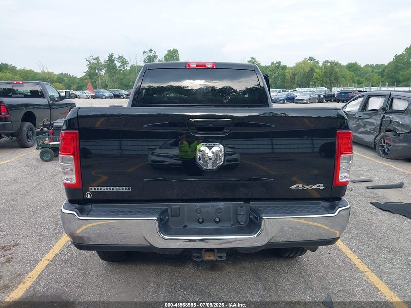 2022 Ram 2500 Big Horn 4X4 6'4 Box VIN: 3C6UR5DJ3NG345170 Lot: 45568985