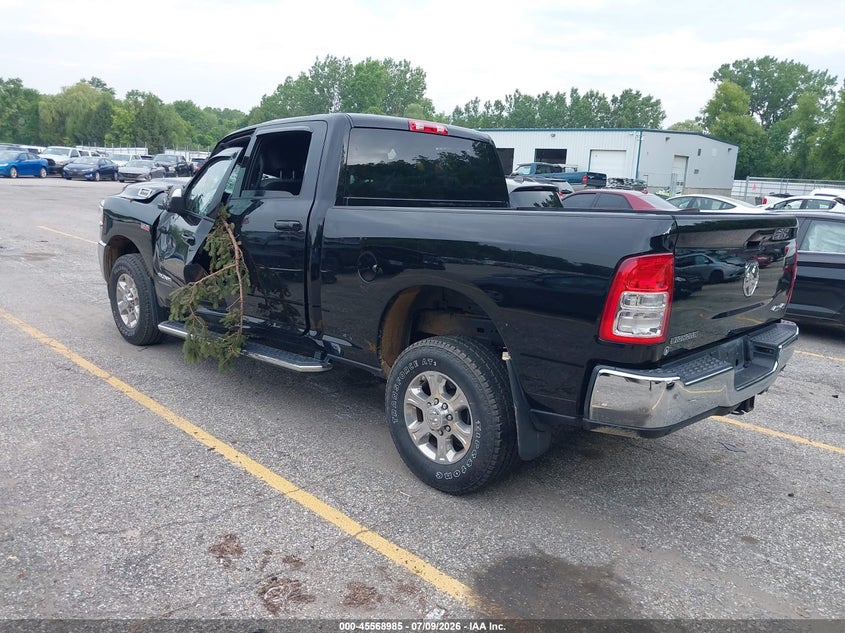 Vin: 3c6ur5dj3ng345170, lot: 46067314, ram 2500 big horn  4x4 6'4 box 20223