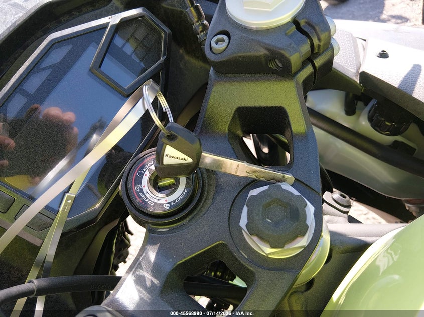 2026 Kawasaki Ex500 VIN: ML5EXGG17TDAA0088 Lot: 45568990