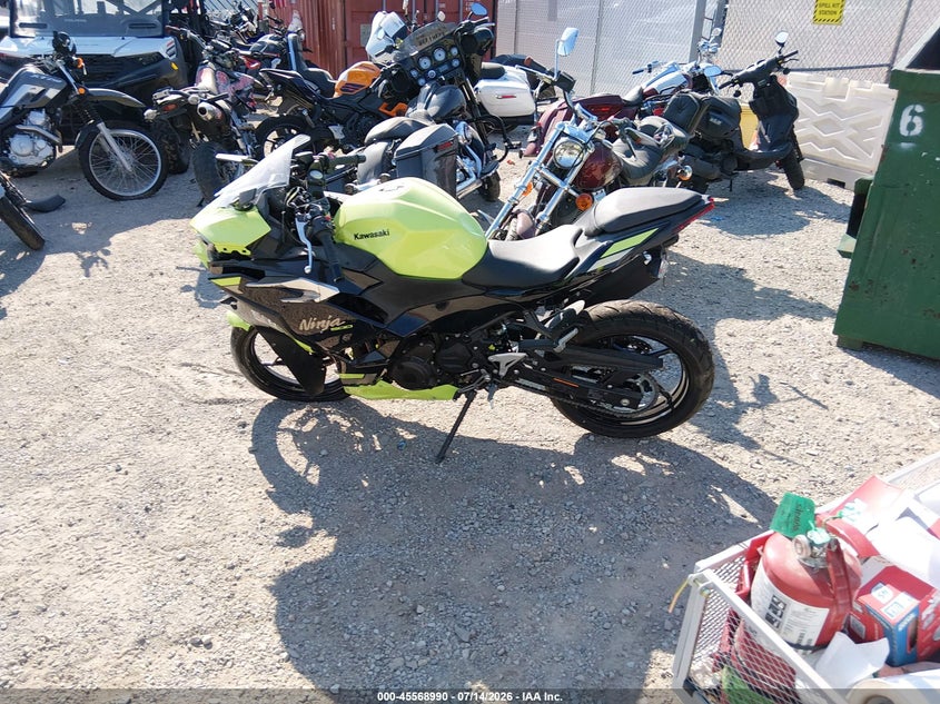 2026 Kawasaki Ex500 VIN: ML5EXGG17TDAA0088 Lot: 45568990