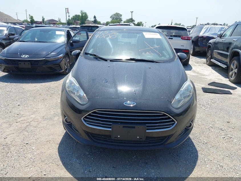 2018 Ford Fiesta Titanium VIN: 3FADP4FJ1JM144715 Lot: 45569000