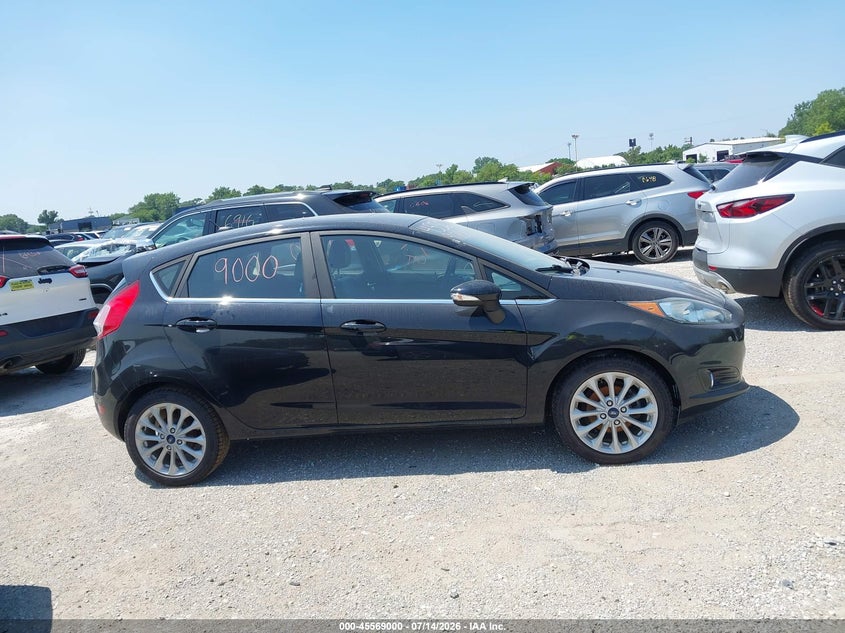2018 Ford Fiesta Titanium VIN: 3FADP4FJ1JM144715 Lot: 45569000