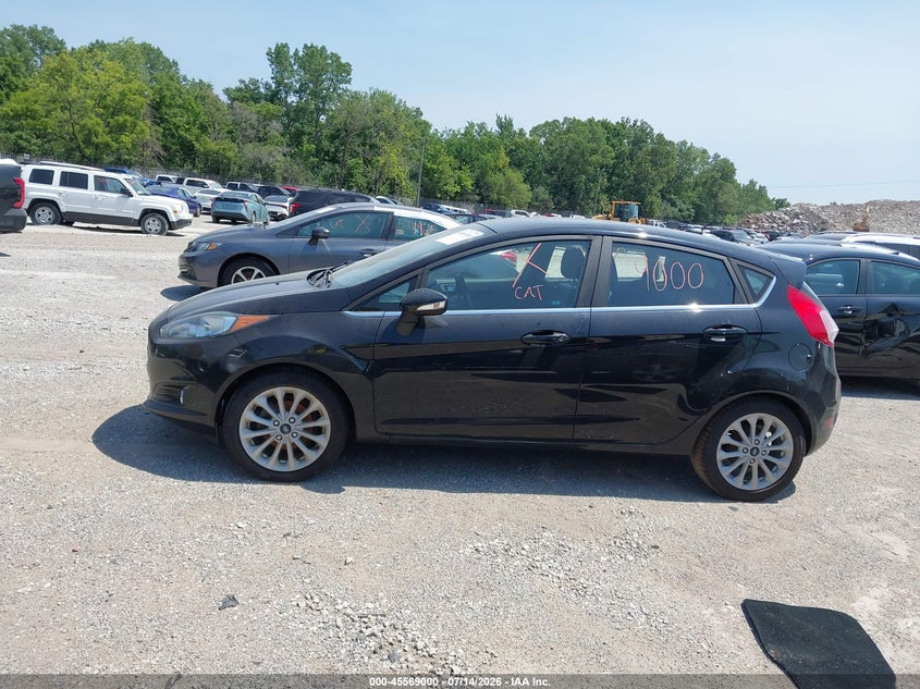 2018 Ford Fiesta Titanium VIN: 3FADP4FJ1JM144715 Lot: 45569000