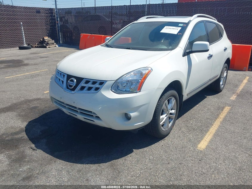 2013 Nissan Rogue, Rear, IAAI, VIN JN8AS5MV3DW621404 — photo 2