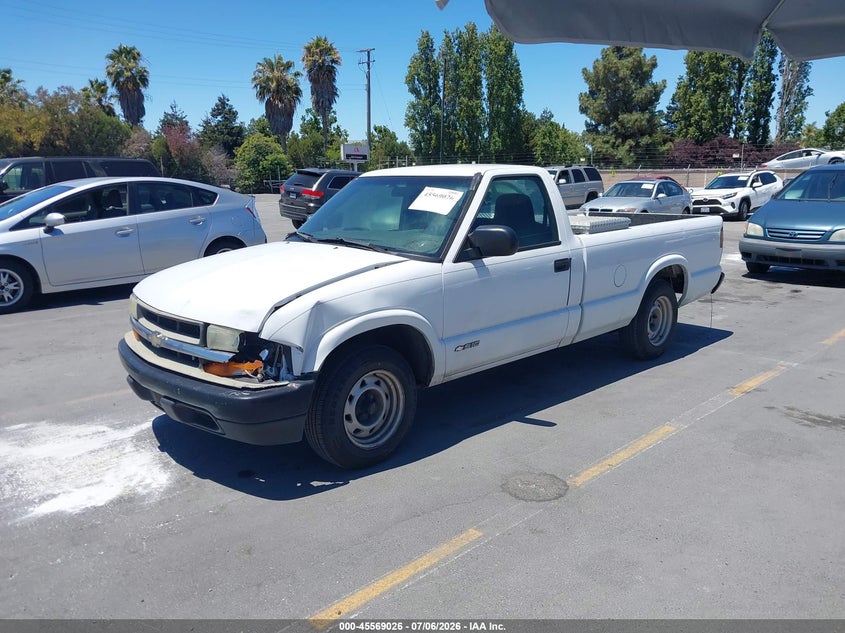 2002 Chevrolet S-10 Pickup, Звичайний знос, IAAI, VIN 1GCCS14W928208376 — фото 2