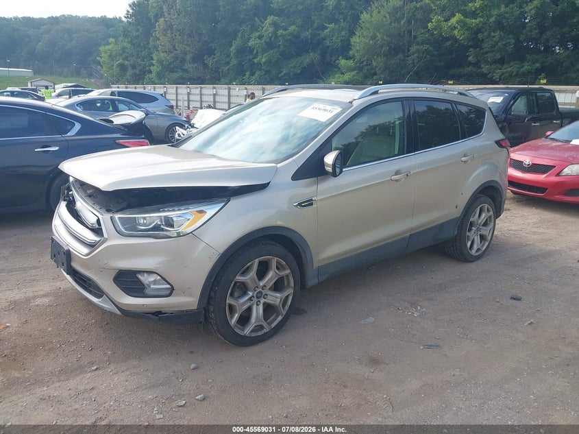 2017 Ford Escape, Удар спереди, IAAI, VIN 1FMCU9J95HUE12479 — фото 2