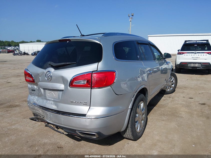 Vin: 5gakvbkd7fj253732, lot: 46067377, buick enclave leather 20154