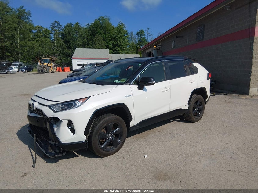 2019 Toyota RAV 4, Удар спереду, IAAI, VIN JTMEWRFV7KJ016382 — фото 2